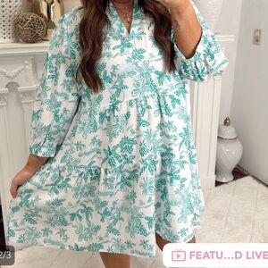 Mary Square Oasis Dress